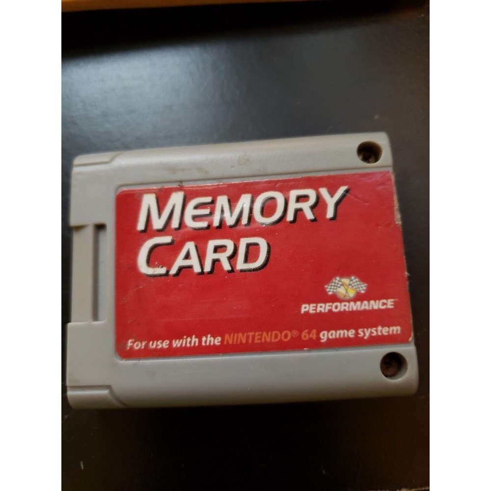 Nintendo 64 N64 Memory Card by Performance